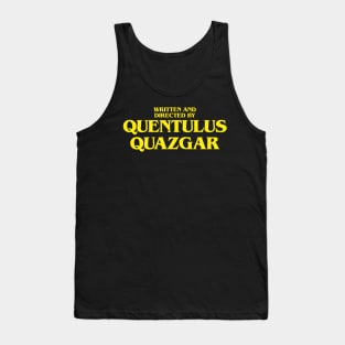 QUENTULUS QUAZGAR Tank Top